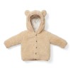 Zandkleurig teddy vestje - Sand